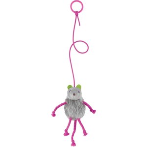 Frisco Bouncy Mouse Cat Toy, Pink