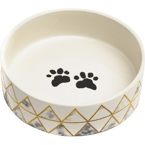 Park Life Designs Lisbon Ceramic Dog & Cat Bowl, 4-cup