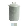 Park Life Designs Manor Treat Jar, 42-oz, Grey