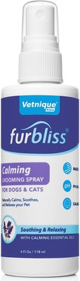 Vetnique Labs Furbliss Calming Spray Grooming Cologne with Essential Oils Dog & Cat Spray, 4-oz bottle, slide 1 of 1