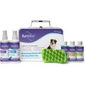 Vetnique Labs Furbliss Grooming & Bathing Long Hair, Shampoos, Conditioner, Sprays & Brush Dog & Cat Grooming Kit