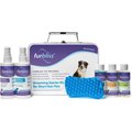 Vetnique Labs Furbliss Grooming & Bathing Short Hair, Shampoos, Conditioner, Sprays & Brush Dog & Cat Grooming Kit