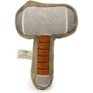 Buckle-Down Thor Hammer Squeaky Plush Dog Toy