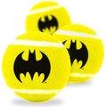 Buckle-Down Batman Squeaky Tennis Ball Dog Toy, 3-Pack