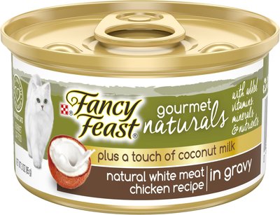 2. Fancy Feast Gourmet Naturals White Meat Chicken Recipe