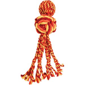 KONG Wubba Weaves with Rope Dog Toy, Color Varies, Large