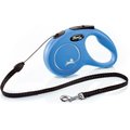 Flexi Classic Nylon Cord Retractable Dog Leash, Blue, Small: 16-ft long