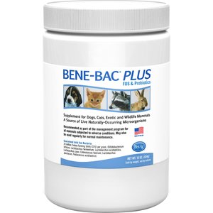 PetAg Bene-Bac Plus Powder Digestive Supplement for Dogs, Cats & Small Pets, 16-oz