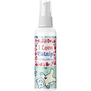 Pet MasterMind I Love Catnip! Cat Spray, 4-oz bottle