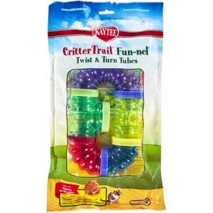Kaytee Critter Trail Fun-Nels Straight 3.5-Inch Tube Colors Vary