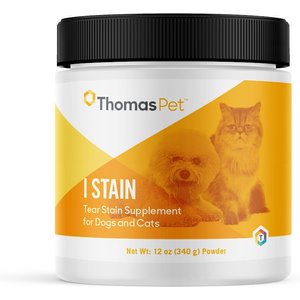 Thomas Labs I Stain Tear Stain Powder Dog & Cat Supplement, 12-oz jar