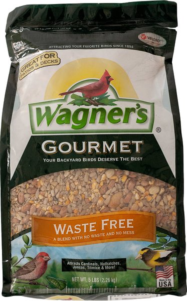Wagner's Gourmet Waste Free Wild Bird Food, 5-lb bag slide 1 of 8