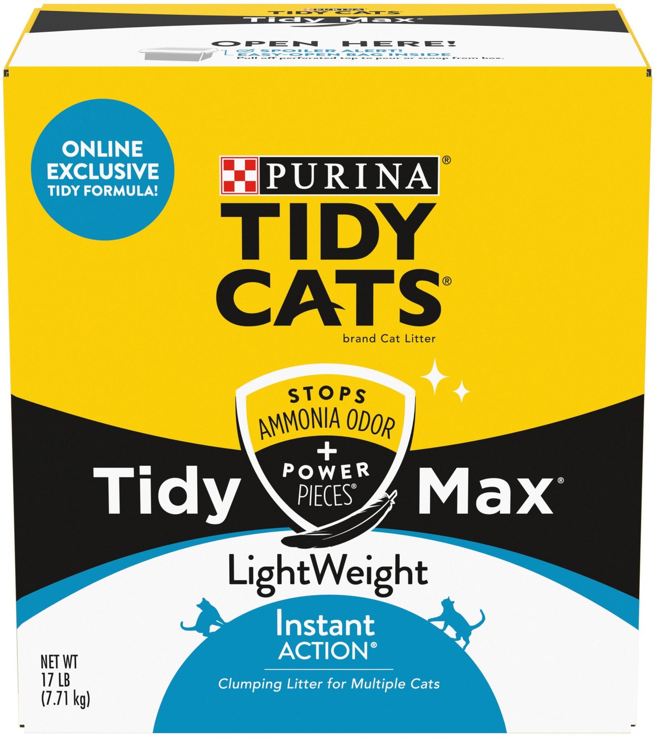 Tidy Max Lightweight Instant Action Scented Clumping Clay Cat Litter