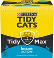 Tidy Max Instant Action Scented Clumping Clay Cat Litter, 38-lb box