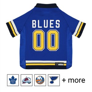 Pets First NHL Dog & Cat Jersey, St. Louis Blues, X-Large