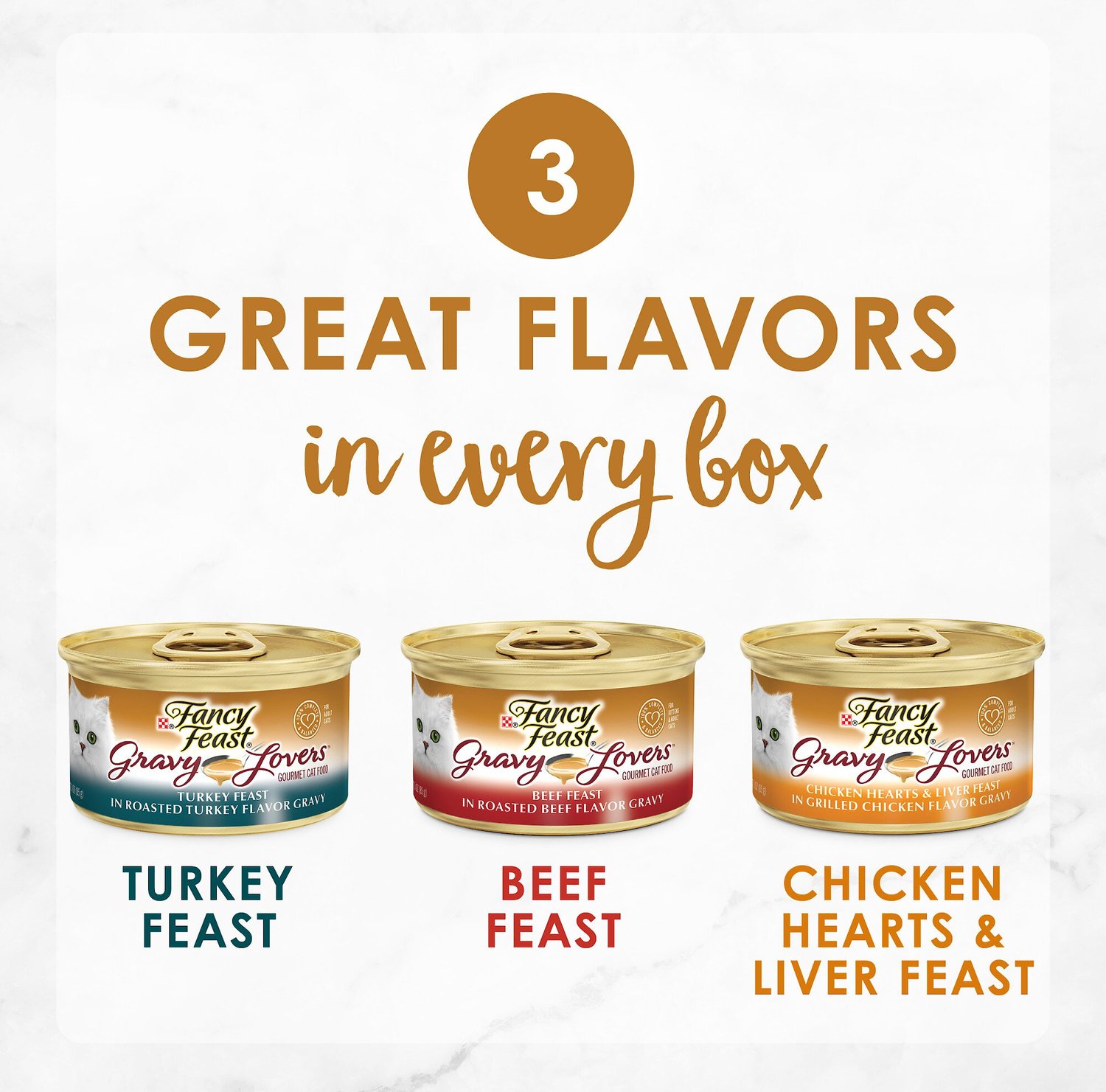Fancy Feast Gravy Lovers Poultry & Beef Variety Pack Canned Cat Food