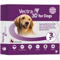 Vectra Flea & Tick Spot Treatment for Dogs, 56-95 lbs, 3 Doses (3-mos. supply)