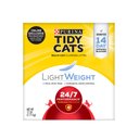 Tidy Cats Lightweight 24/7 Scented Clumping Clay Cat Litter, 17-lb box