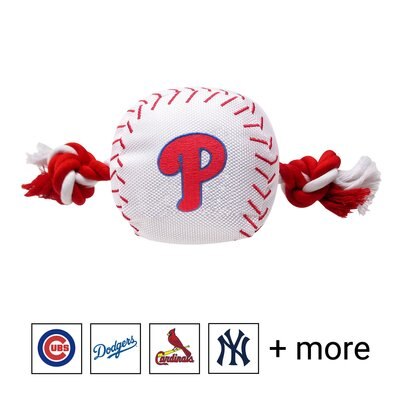 Pets First MLB Baseball Rope Dog Toy, slide 1 of 1