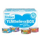 Friskies YUMbelievaBOX YUM-credible Surprises Variety Pack Canned Cat Food, 5.5-oz can, case of 40