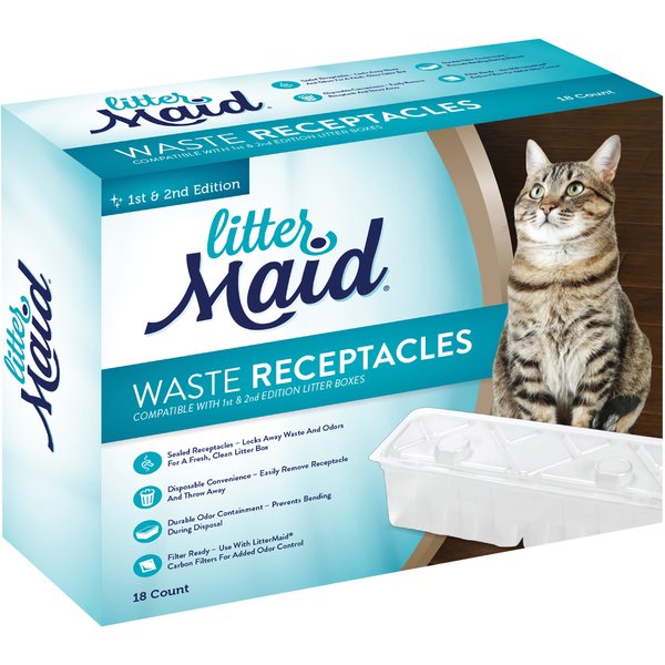 All Versions LitterMaid Waste Receptacles Disposable/Sealable Waste Receptacles for Automatic Litter Boxes