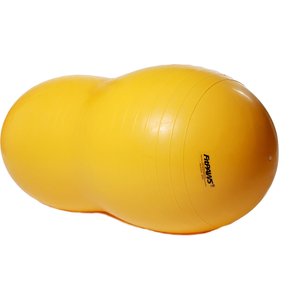 FitPAWS Peanut Dog Stability Ball, Yellow
