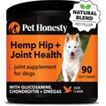 PetHonesty Hemp Mobility Duck Flavored Soft Chews Joint Supplement for Dogs, 90-count