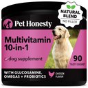 PetHonesty 10-for-1 Chicken Flavored Soft Chews Multivitamin for Dogs, 90-count