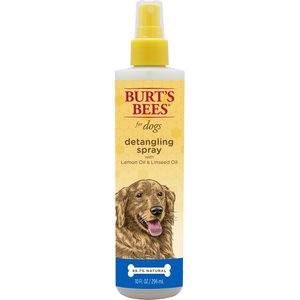 Burt's Bees Lemon & Linseed Oil Detangling Dog Spray, 10-oz bottle