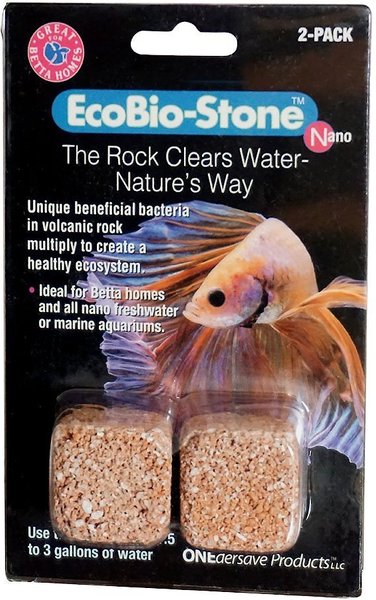 EcoBio-Block EcoBio-Stone Nano Natural Water Clarifier & Odor Remover, 2 count slide 1 of 2