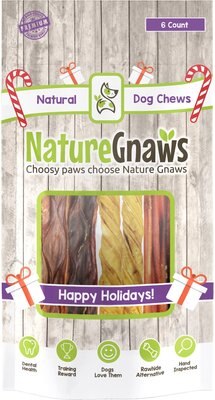 Nature Gnaws Holiday Chew Treats, slide 1 of 1