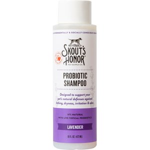 Skout's Honor Probiotic Lavender Pet Shampoo, 16-oz bottle