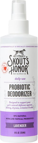 Skout's Honor Probiotic Lavender Dog Deodorizer, 8-oz spray slide 1 of 8