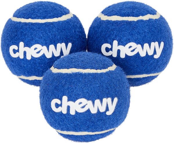 Frisco Fetch Squeaky Chewy Tennis Ball Dog Toy, 3 count slide 1 of 1