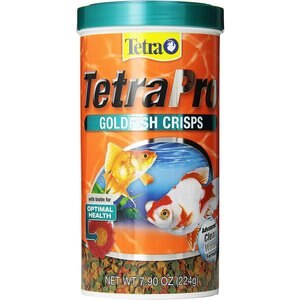 Tetra TetraPro Goldfish Crisps Fish Food, 7.9-oz