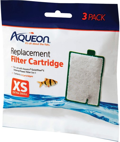 Aqueon QuietFlow X-Small Filter Cartridge, 3 Pack slide 1 of 10