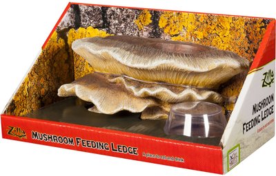 Zilla Vertical Decor Mushroom Feeding Ledge, slide 1 of 1