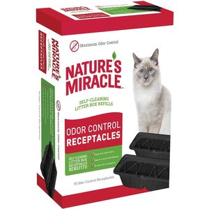 Nature's Miracle Odor Control Waste Receptacles, 18 count