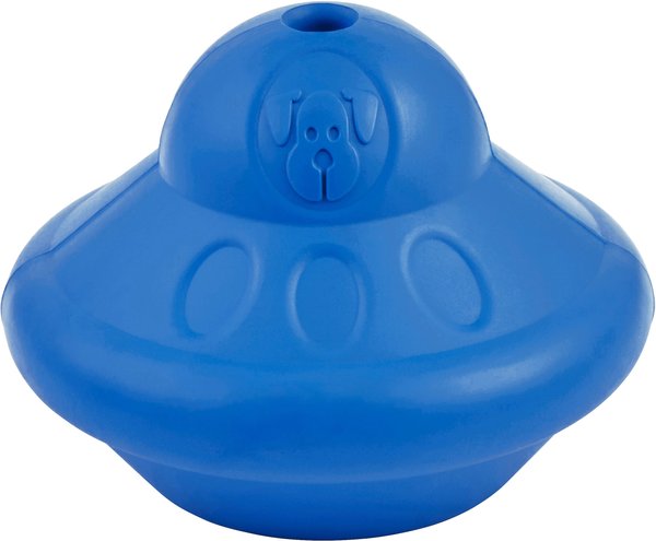 Frisco Rubber Flying Saucer Treat Dispenser Dog Toy slide 1 of 5