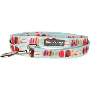 Blueberry Pet Macaroon Polyester Dog Leash, Small: 5-ft long, 5/8-in wide