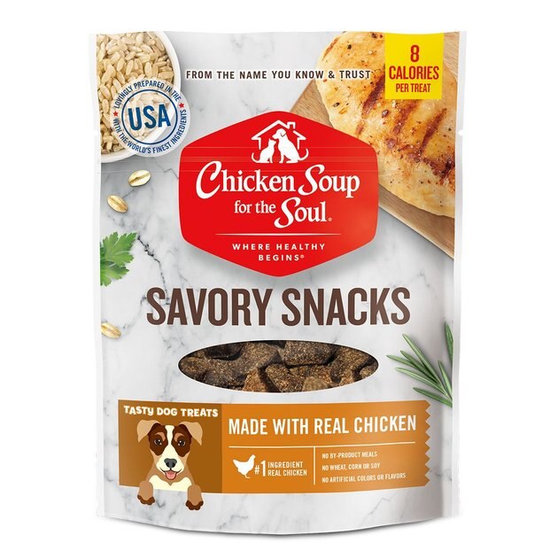 Chicken Soup For The Soul Savory Snacks Chicken Dog Treats Chewy Com