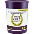 Horse Health Products Red Cell Iron Rich Vitamins & Minerals Hay Flavor Pellets Horse Supplement, 4-lb bucket