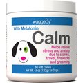 waggedy Calm Stress & Anxiety Relief Melatonin Dog Supplement, 60 Count