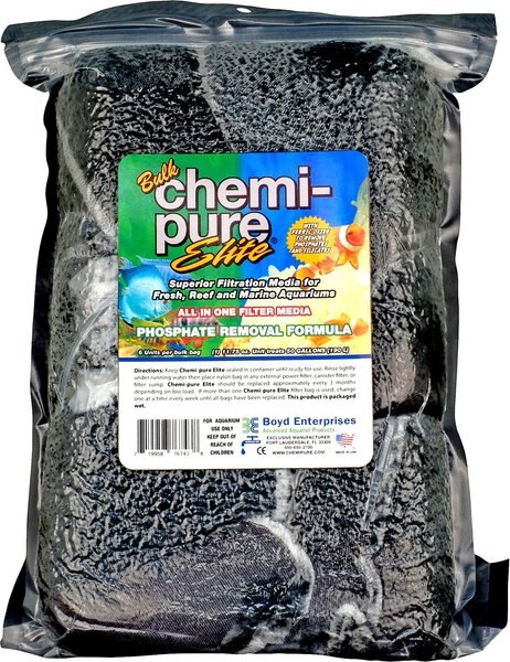 Boyd Chemi-pure Elite All-In-One Chemical Filtration Media, 11.74-oz jar, Bulk 6-pack slide 1 of 1