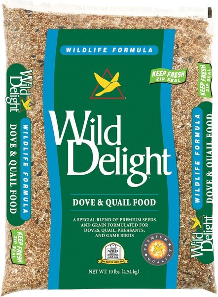 Wild Delight Dove Quail Mix Wild Bird Food, 10-lb slide 1 of 1