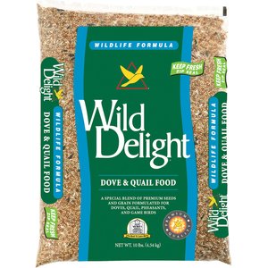 Wild Delight Dove Quail Mix Wild Bird Food, 10-lb