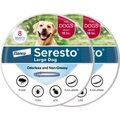 Seresto Flea & Tick Collar for Dogs, over 18 lbs, 2 Collars (16-mos. supply)