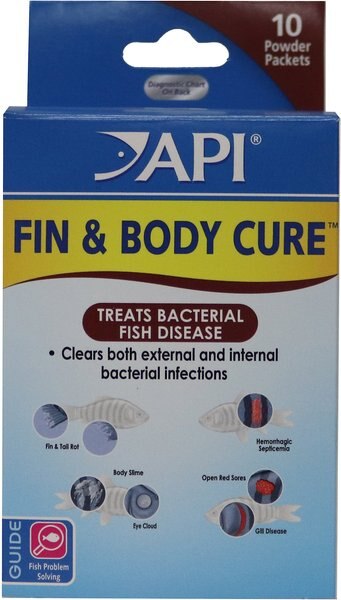 API Fin & Body Cure Freshwater Fish Powder Medication slide 1 of 8