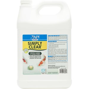 API Pond Simply Clear Pond Water Clarifier, 1-gal bottle