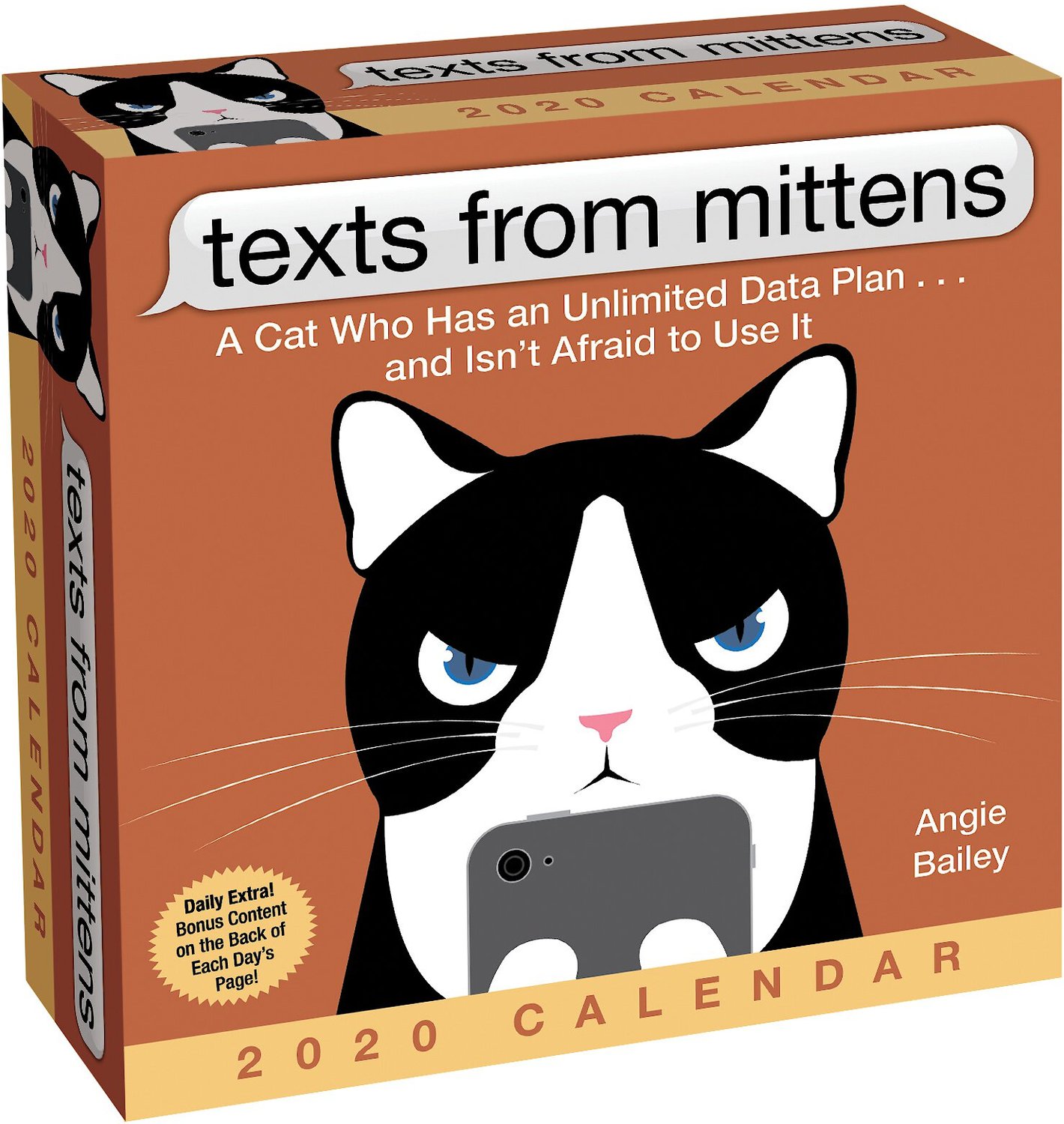 Texts from Mittens 2020 Desk Calendar